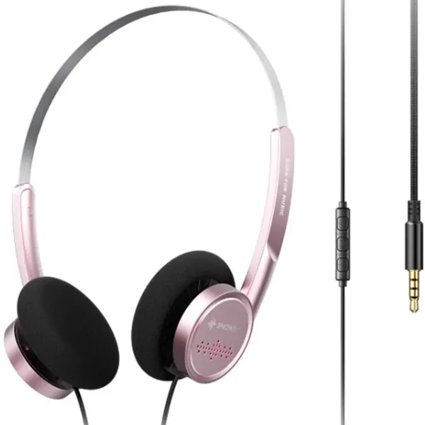 Наушники FIIO SNOWSKY WIND открытые дугового типа розовые
