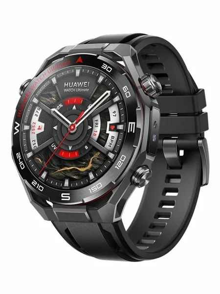 HUAWEI WATCH Ultimate 2 (55020GBK) Смарт-часы наручные мужские, 48,5 мм, eSim, Черный