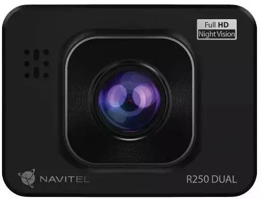 Видеорегистратор Navitel R250 Dual DVR 1920х1080+ HD, 2 кам, 140°. night vision
