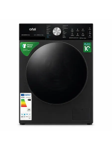Стиральная машина автомат ARTEL ART-WM6002 B PURE Чёрный