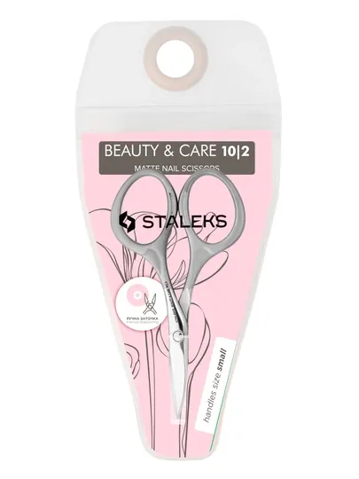 Staleks Пинцет для бровей BEAUTY & CARE 10 TYPE 2 прямые кромки