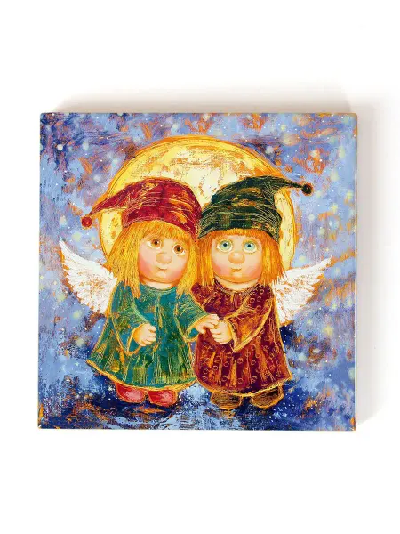 Artangels.Originals Магнит керамический на холодильник " Чудеса рядом"