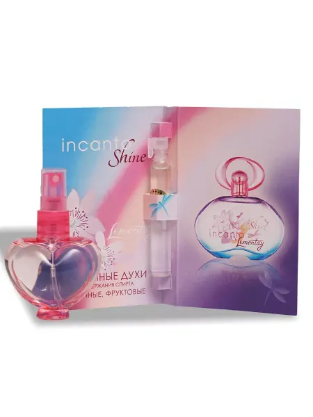 Lemontay 387 Духи Incanto shine. Миниатюра 25мл+пробник 3 мл