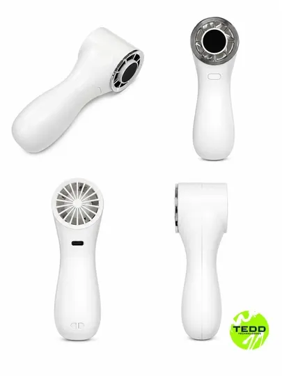 Мини портативный вентилятор TEDD SD-120 бесщеточный ручной вентилятор с LED дисплеем - Вентиляторы
