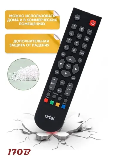 Artel, Shivaki, Vesta, (Плотность пластика высока) для телевизоров