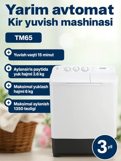 Стиральная машина полуавтомат Artel TM-65