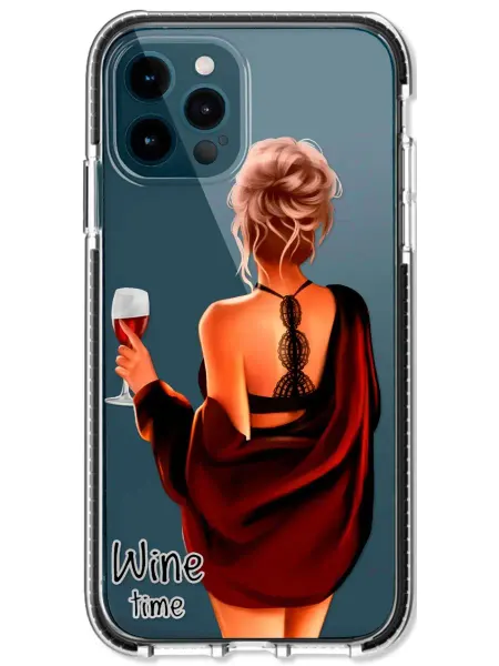 Чехол для iPhone 12 Pro Max противоударный с защитой камеры…