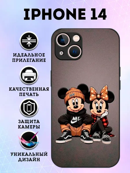 Miray Чехол на iPhone 14 микки маус