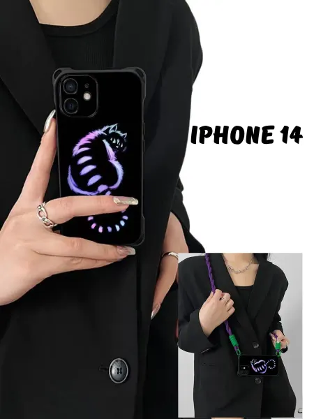 Суета shop Чехол на Iphone 14 с длинным шнуром