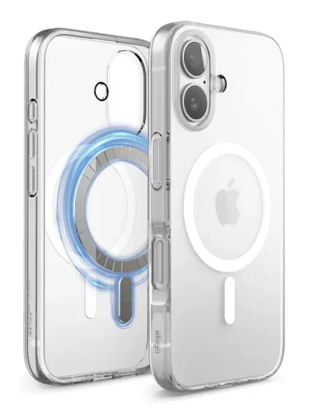 Elago Защитный чехол на iPhone 16 MagSafe Clear HYBRID pc tpu