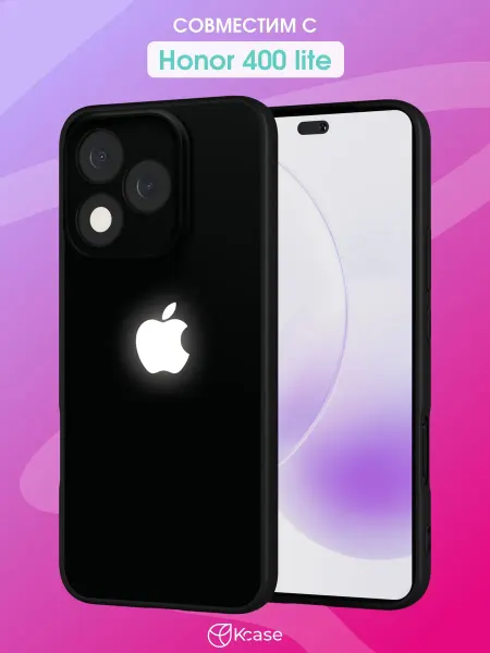 Kcase Чехол на Honor 400 lite с принтом Apple