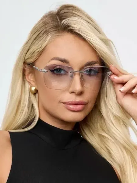 Golden apple Солнцезащитные очки Serpenti Sky Blue