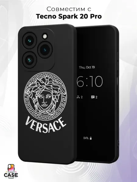 Cover Case Чехол на Tecno Spark 20 Pro с принтом
