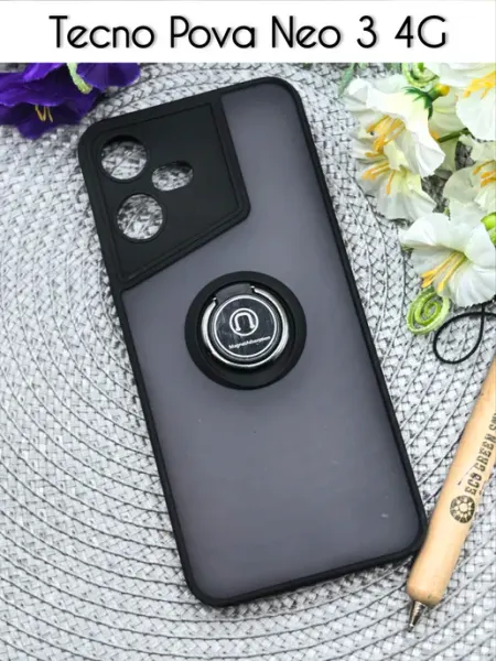 SALMAN COVERS Чехол на Tecno Pova Neo 3 с кольцом
