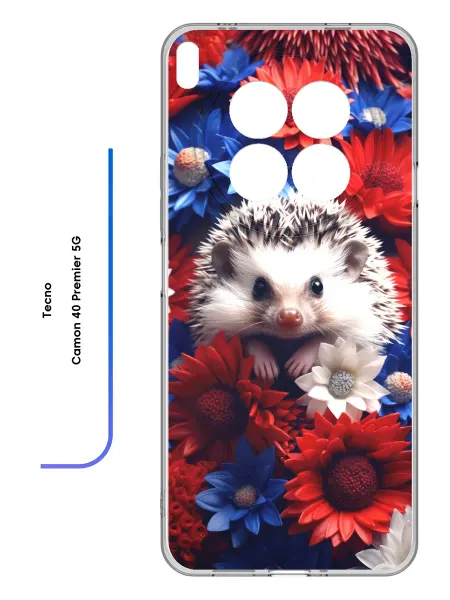 Mobi711 Чехол с принтом Tecno Camon 40 Premier 5G