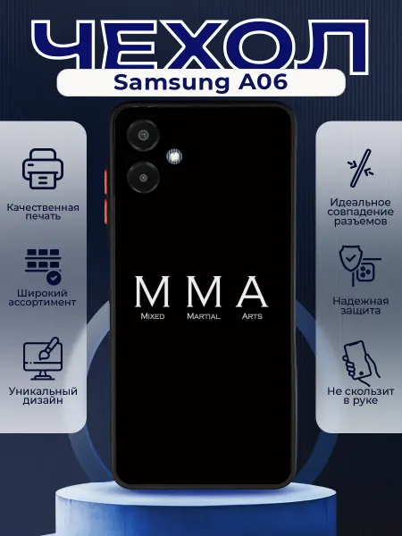 PRINTberries Матовый чехол на SAMSUNG A06 мма