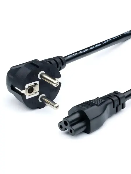 AiTech Провод питания 220V 3pin 1.0m для ноутбука