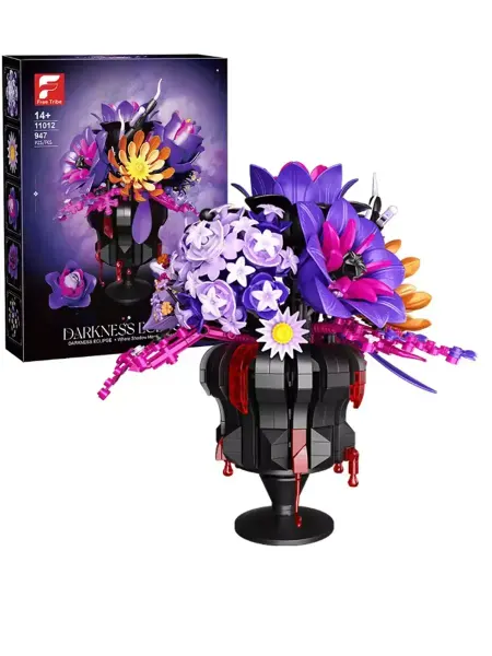 Конструктор Романтический букет в вазе, 11012