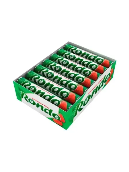 RONDO Мятные конфеты Клубника и мята Шоубокс 14 шт.*30 гр