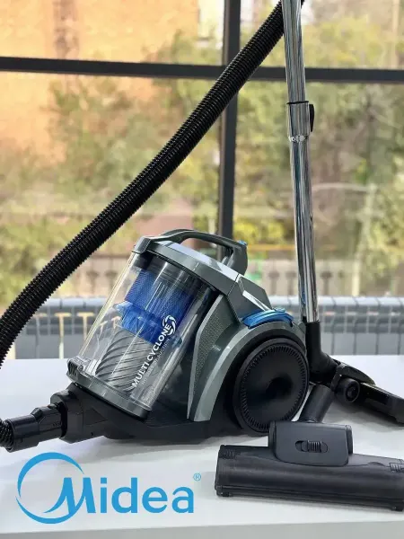 Midea Пылесос MC14KYBG без мешка от 3 л, 2400 Вт