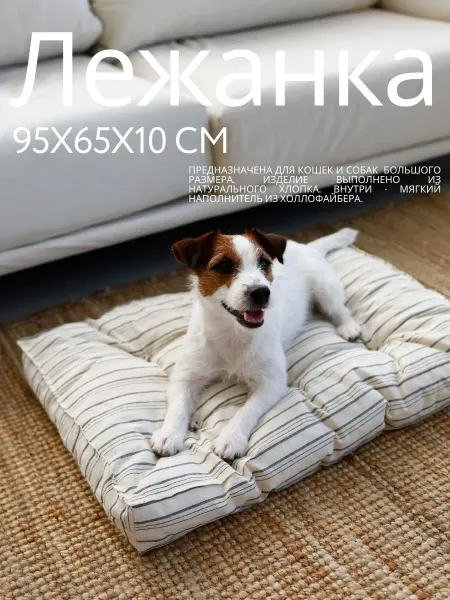 Amicis Лежанка матрас ретро СССР 95х65х10 см для животных
