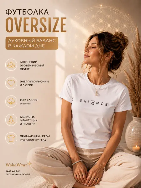 WakeWear Футболка для йоги