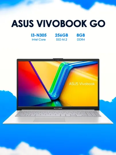 Ноутбук ASUS Vivobook Go E1504GA Cool Silver