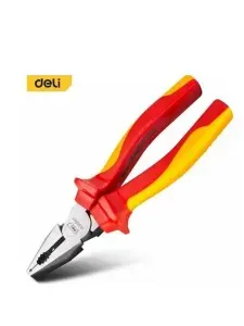 DELI Диэлектрические комбинированные плоскогубцы dl512008 110600