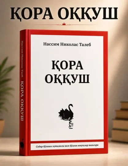 Книга Нассима Николаса Талеба «Чёрный лебедь». Издание на узбекском языке - Античная литература