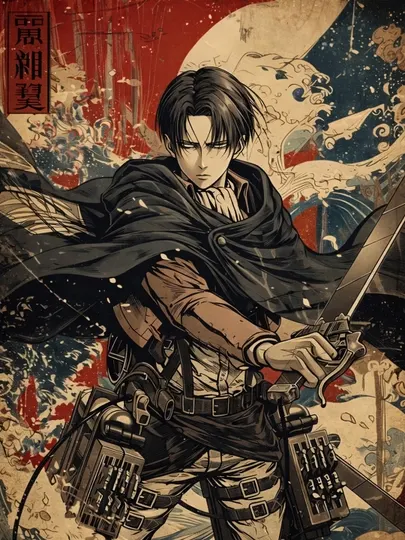 Атака титанов Attack on Titan Аниме постеры плакаты ламинированные А4 формата
