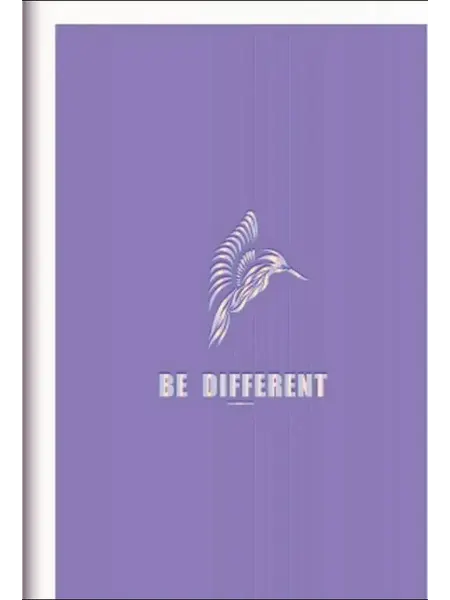 Тетрадь "Be different " 108x175, 40л, нелинованный