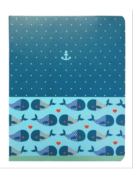 Тетрадь общая Be Smart 165х203, 48л, кл, мяг, скр. "Sea"