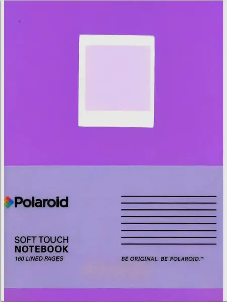 Тетрадь фиолетовая Polaroid