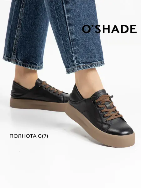 O`SHADE Полуботинки женские черные