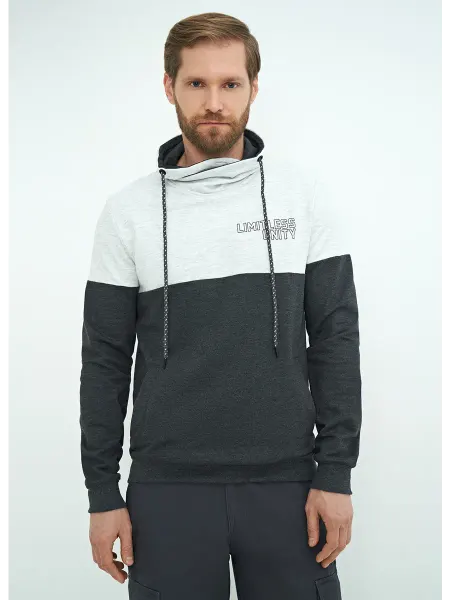FUNDAY Толстовка утепленная Regular Fit серая