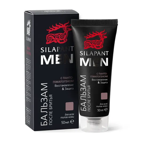 Бальзам после бритья Silapant Men, для всех типов кожи, 50 мл