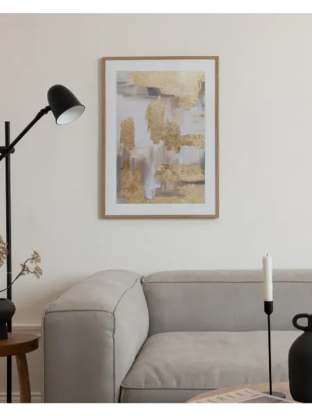 Onllyart Постер 50x70 золотая картина №1