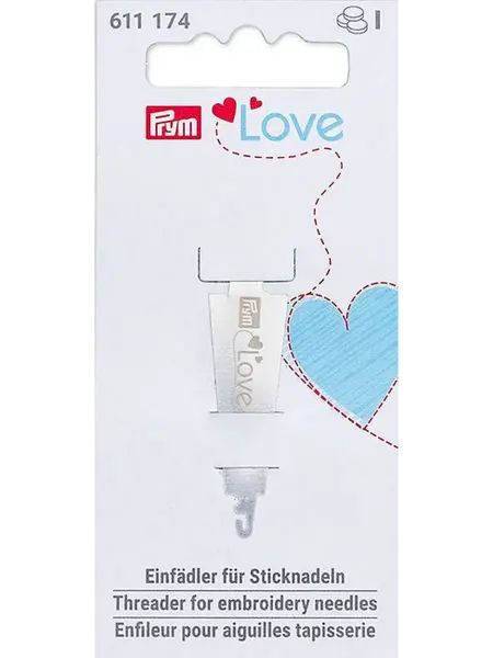 Prym Нитевдеватель Love для игл для вышивания