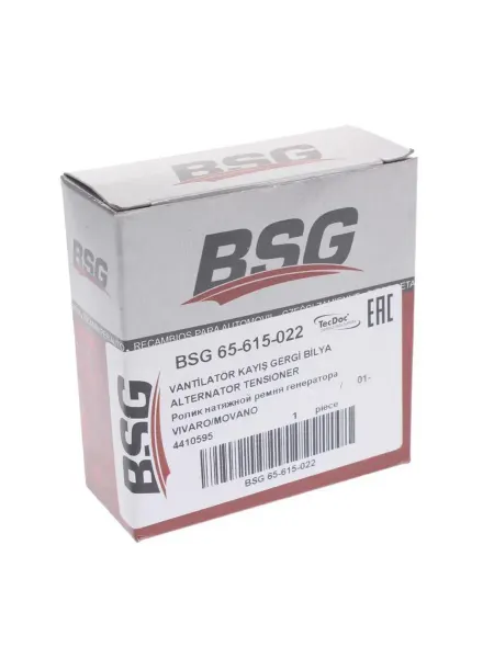 BSG AUTO PARTS Ролик ГРМ натяжителя для Рено Логан, Клио, Меган, Сценик