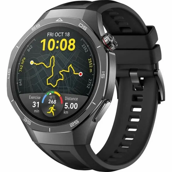 Умные часы Huawei Watch GT 5 Pro, 46mm, AMOLED, Black (VLI-B29)