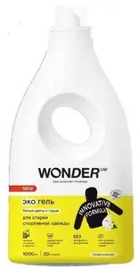 Wonder Lab Экогель для стирки спортивной одежды Белые цветы и груша 1л
