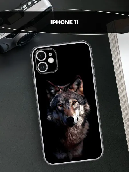 Avocase Чехол на iPhone 11 волк