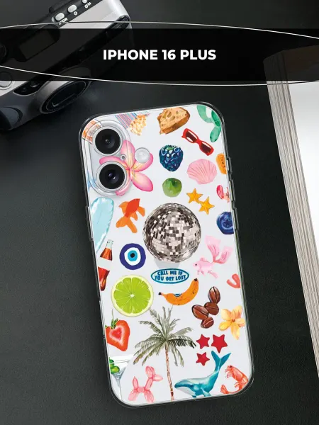 Avocase Чехол на Apple iPhone 16 Plus летний