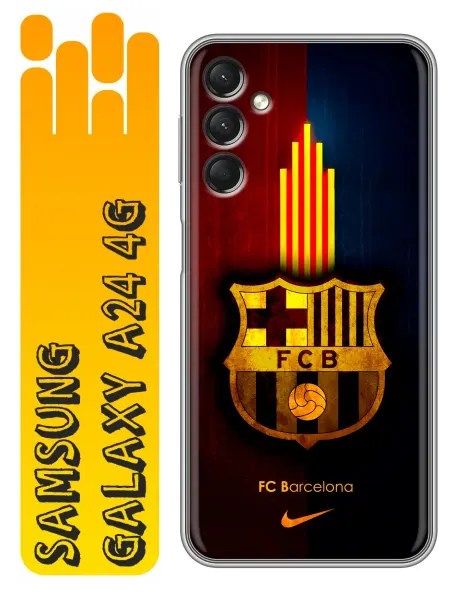 360skin Чехол на Samsung Galaxy A24 Барселона Barcelona