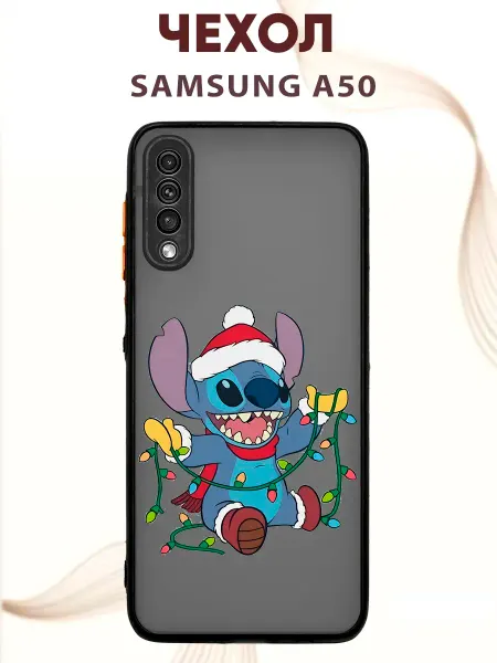 PRINTberries Чехол на SAMSUNG A50 стич