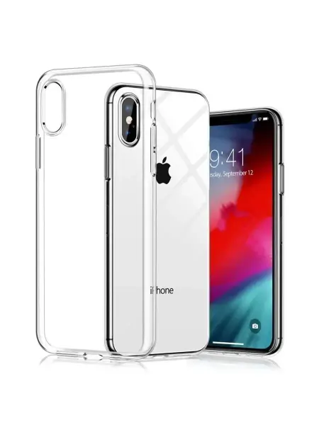 AKS Sale Чехол на iPhone X XS накладка силиконовая прозрачная