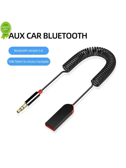 Автомобильный Bluetooth AUX адаптер — Беспроводная музыка и чёткие звонки
