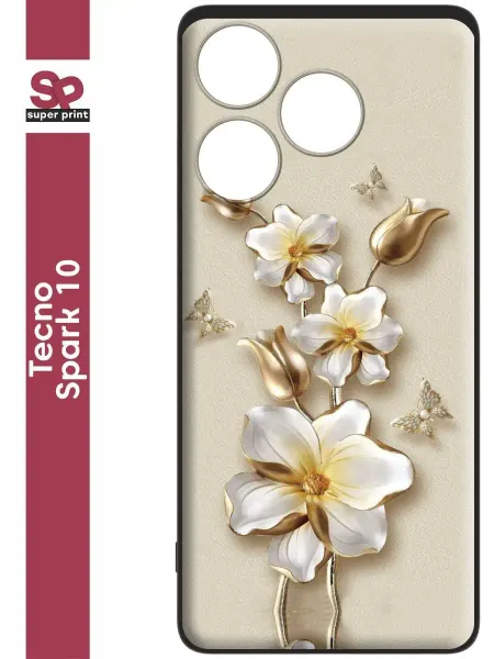 SuperPrint Силиконовый чехол для Tecno Spark 10