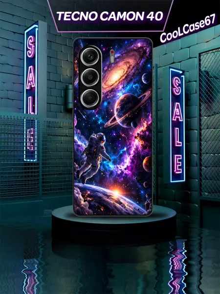 CooLCase67 Чехол на телефон Tecno camon 40 Вселенная