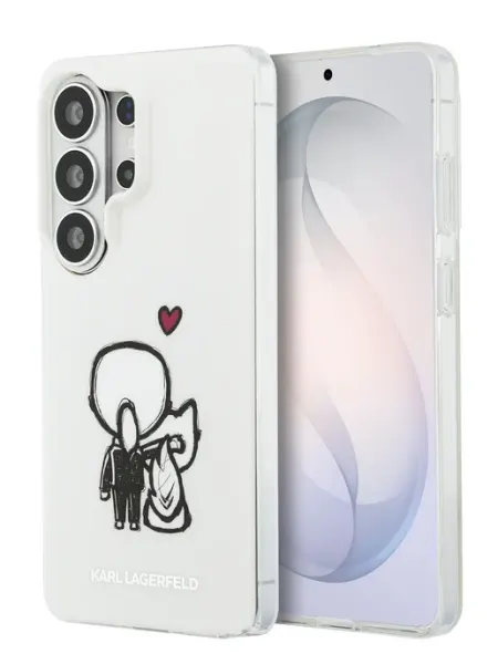 Karl Lagerfeld Чехол для Samsung Galaxy S26 Ultra, IML Sketch, MagSafe